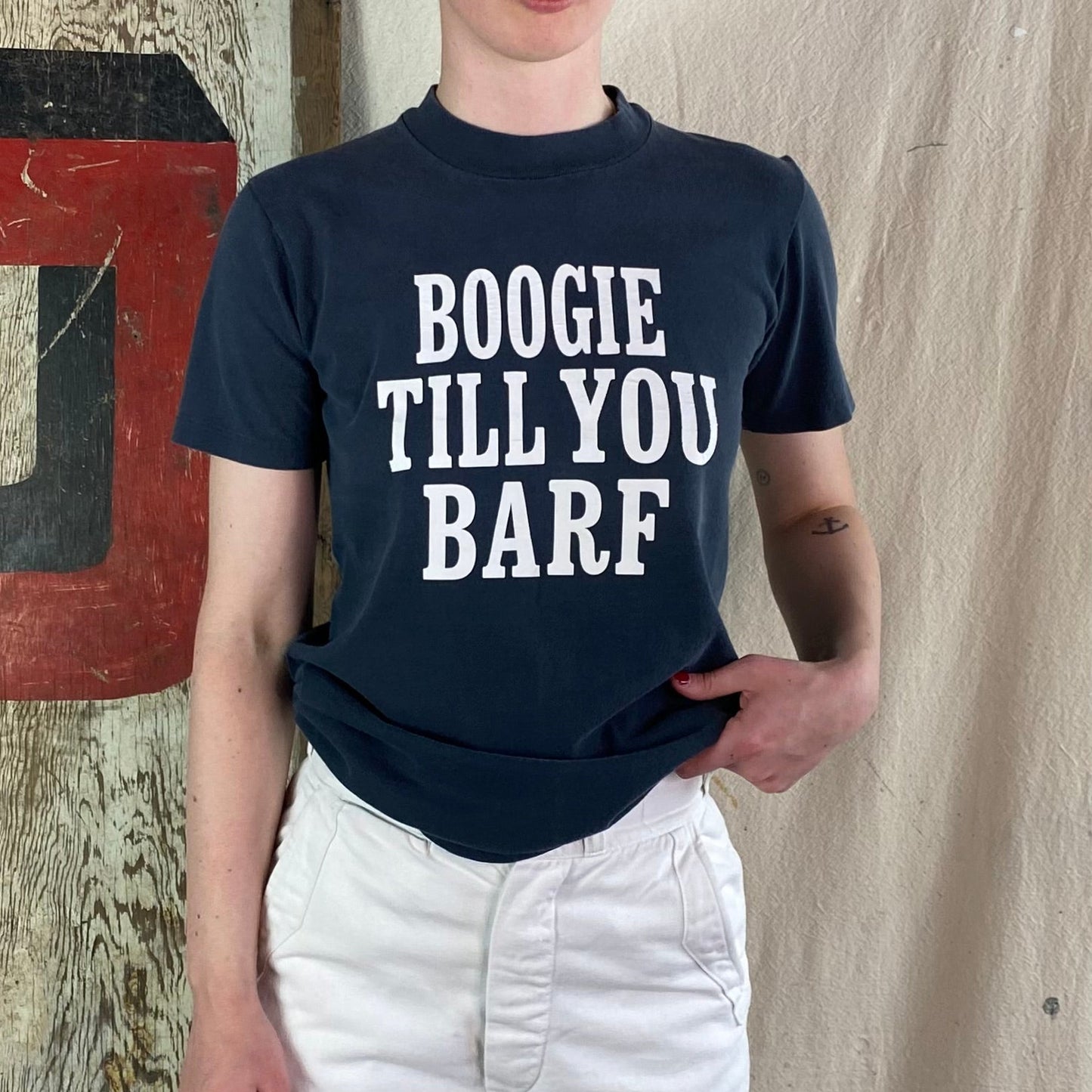 80's Boogie Till You Barf Tee