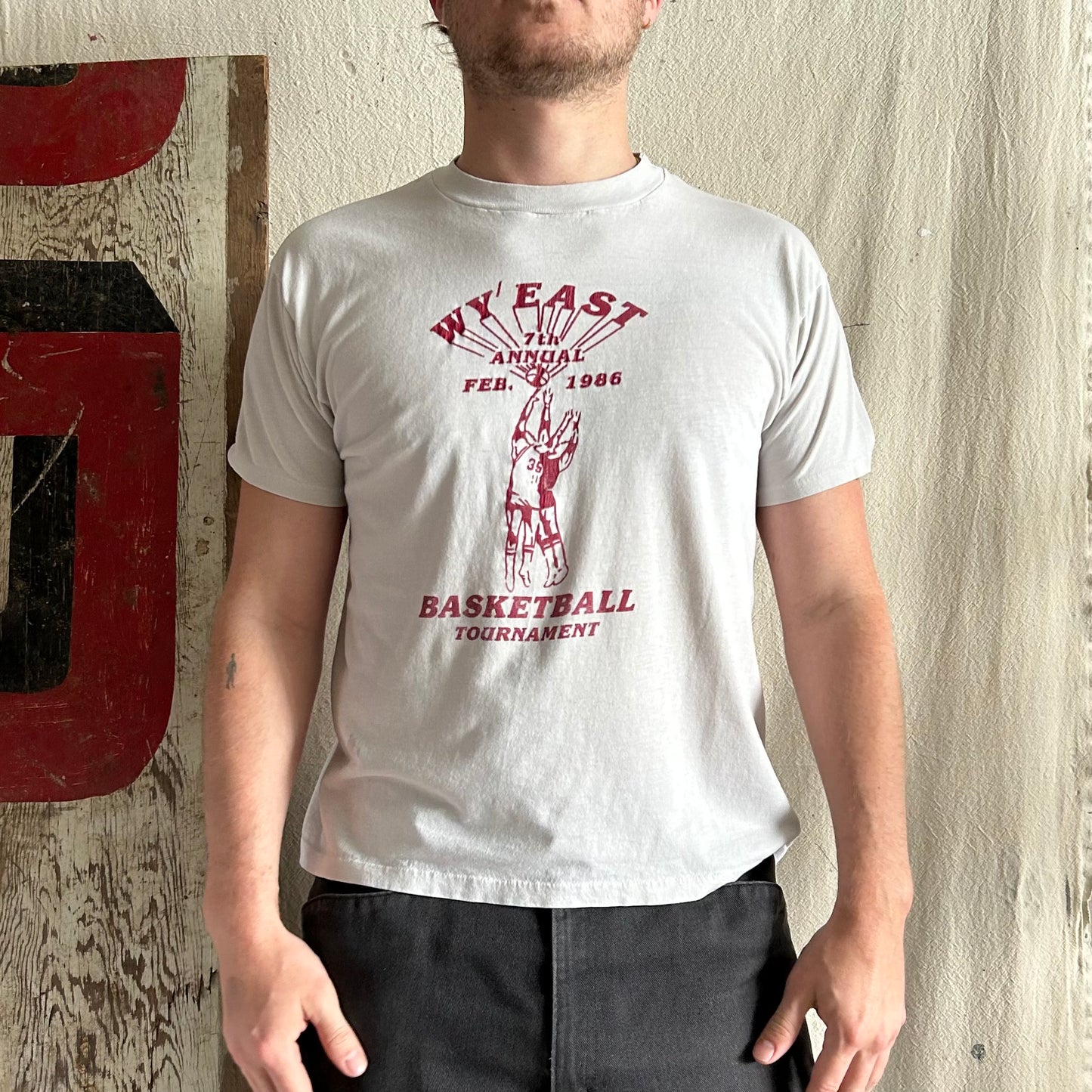 80's Basketball Tee