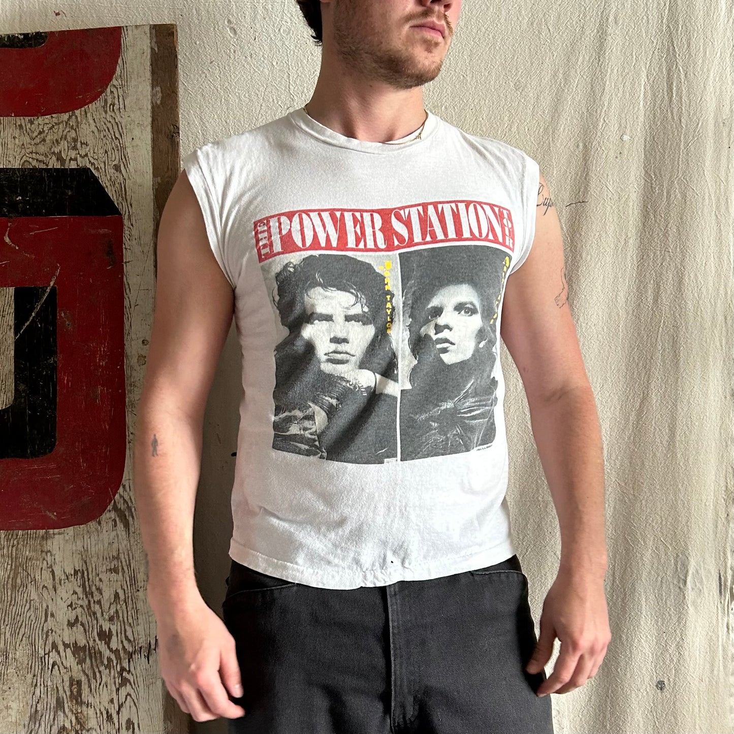 80's The Power Station Tour Tank
