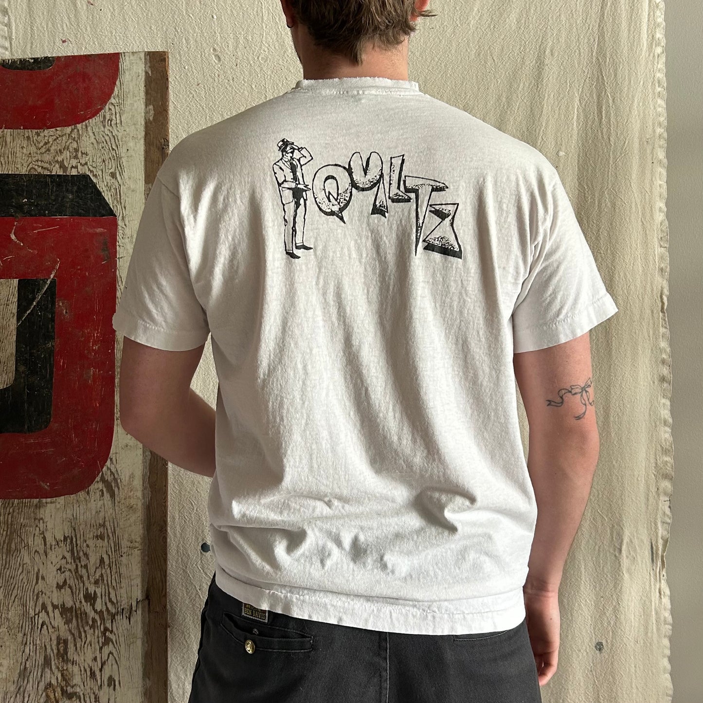 80s Quilts Punk Band Tee
