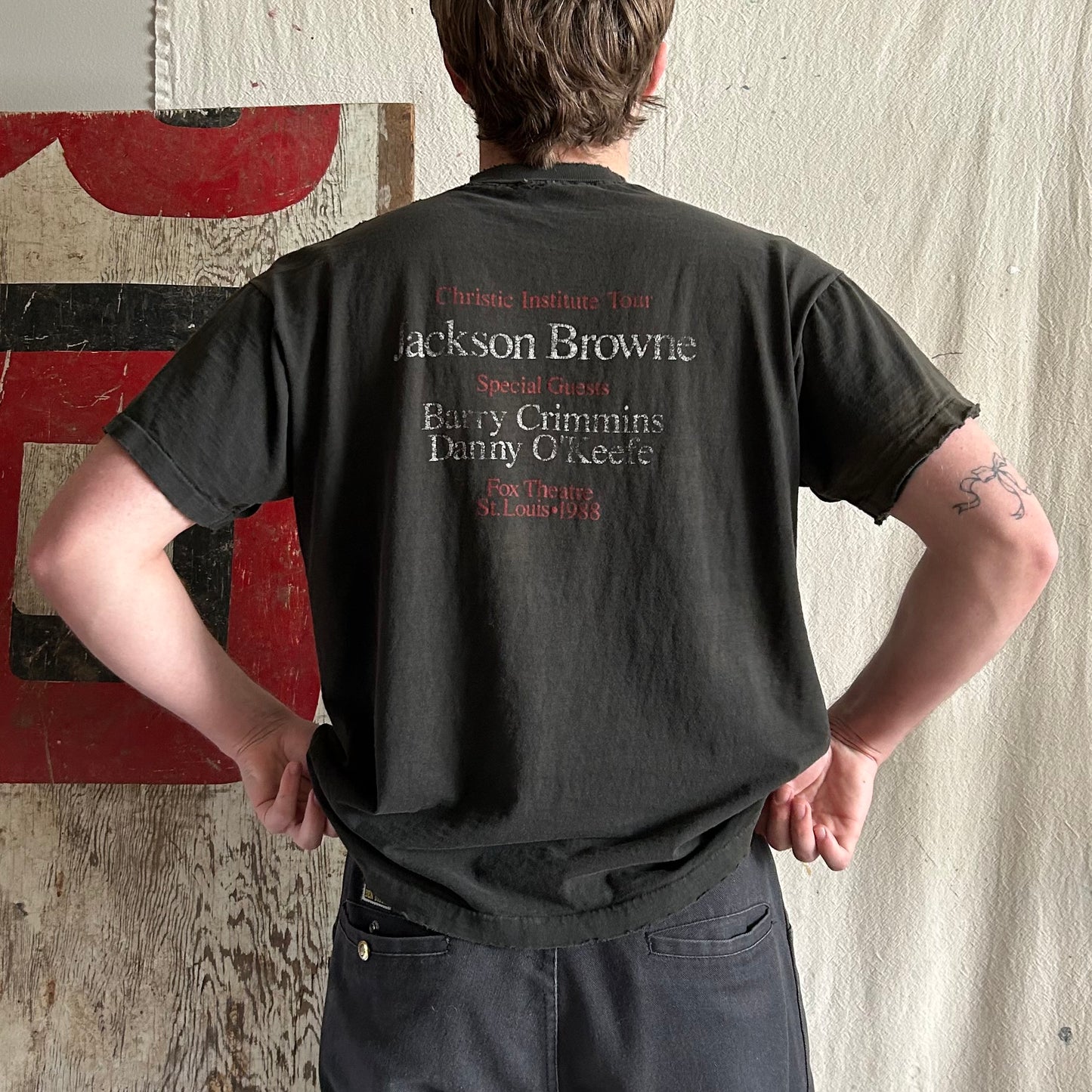 80's Jackson Browne Tour Tee