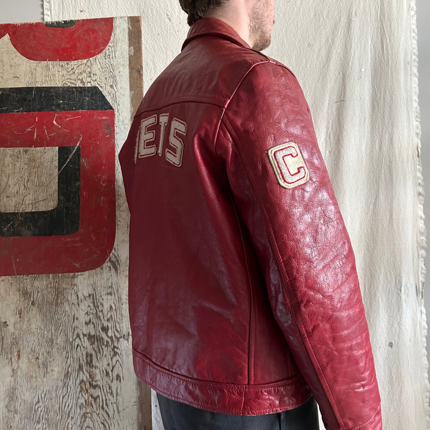 70's Jets Leather