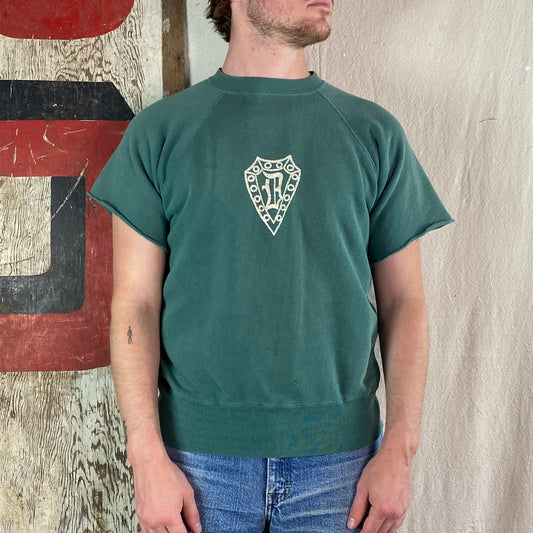 60s Emblem Chopped Sweat