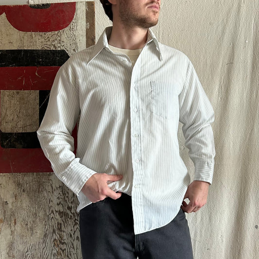70's Pinstripe Button Up
