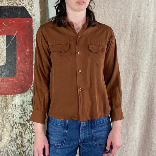 50's Tom Sawyer Gabardine Shirt