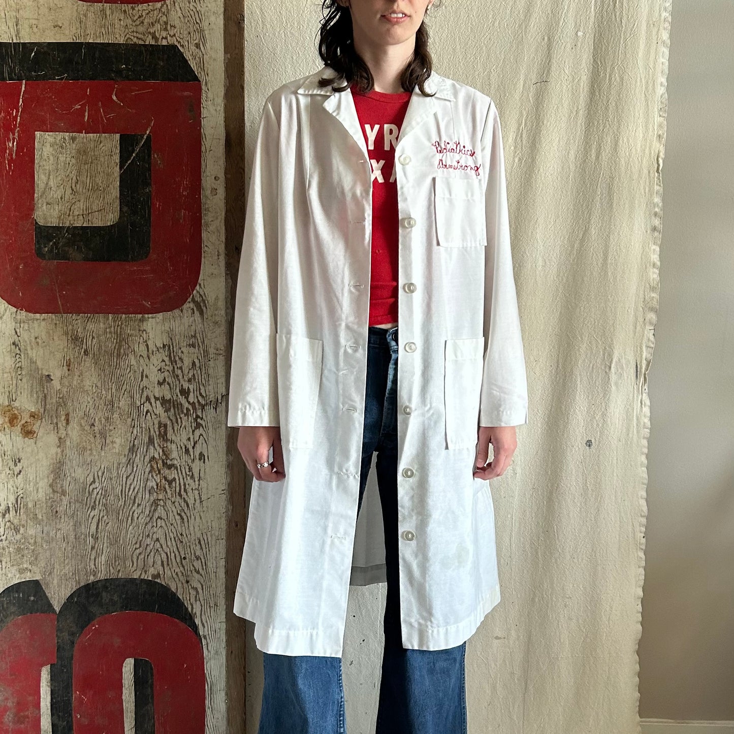 60's Chainstitch Lab Coat