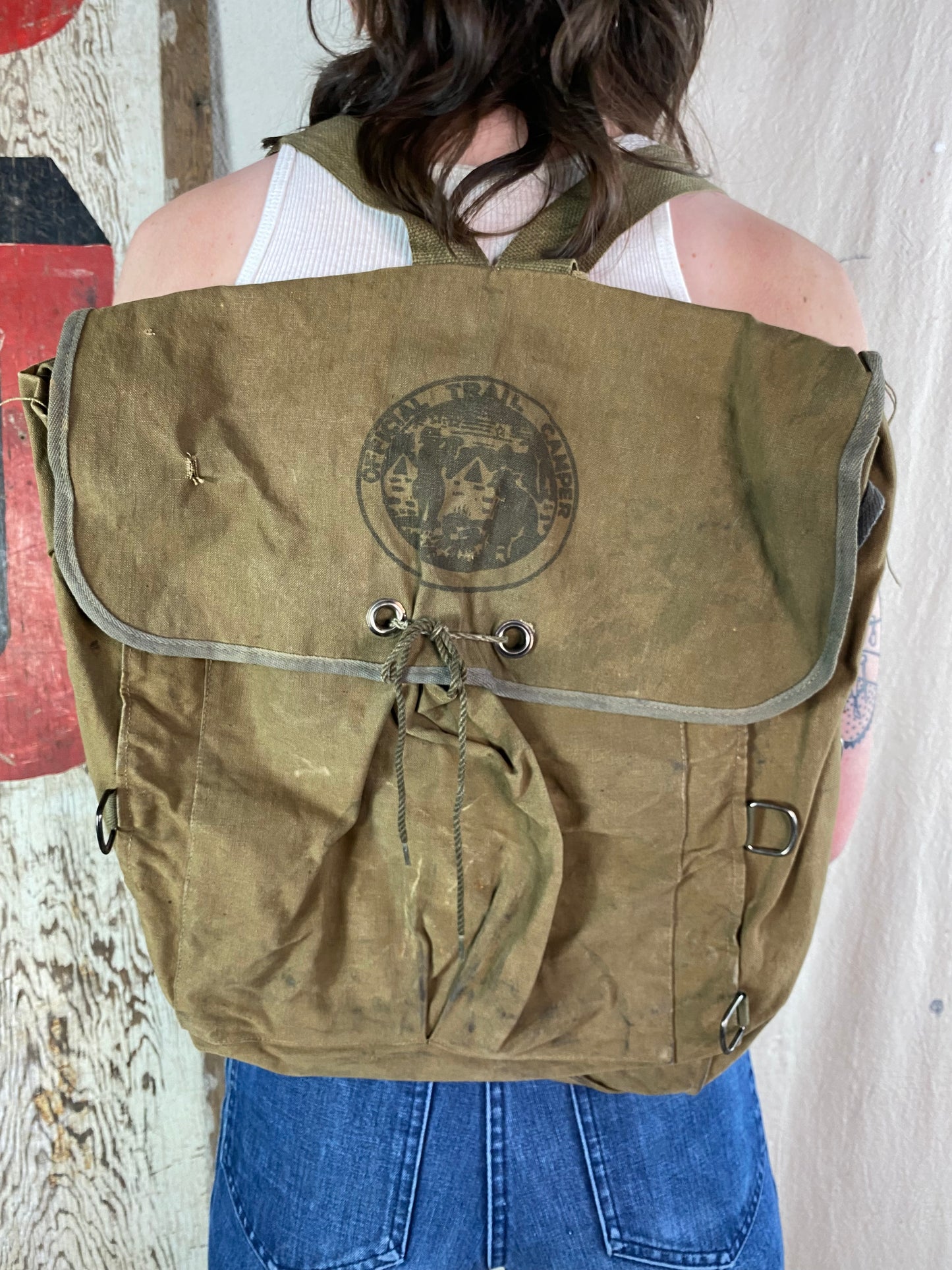 50's Boy Scout Bag