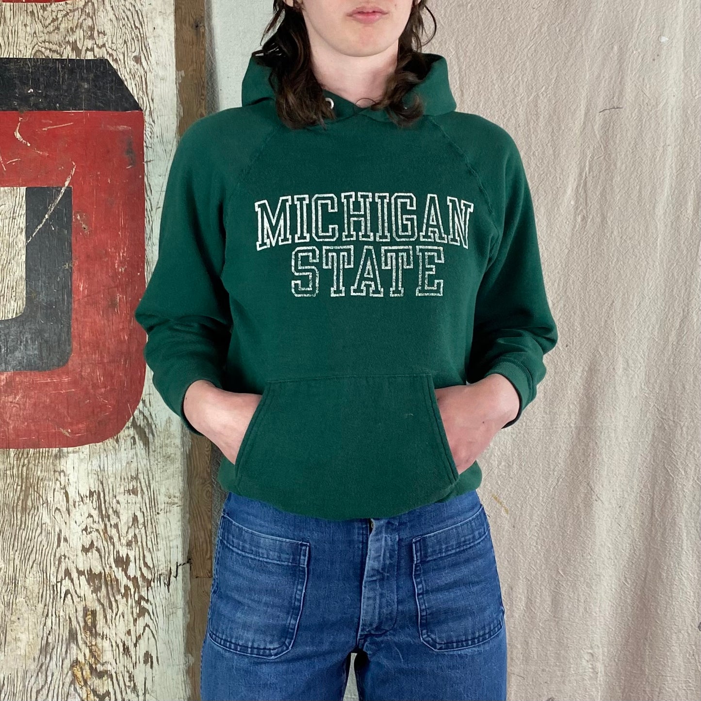 80's Champion Michigan Hoodie