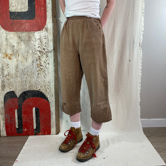 40's/50's Pleated Capris