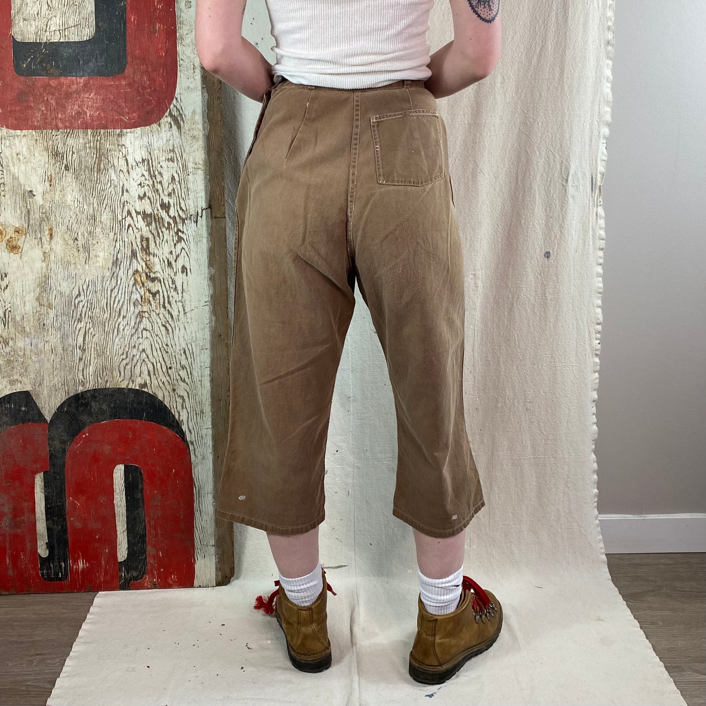 40's/50's Pleated Capris