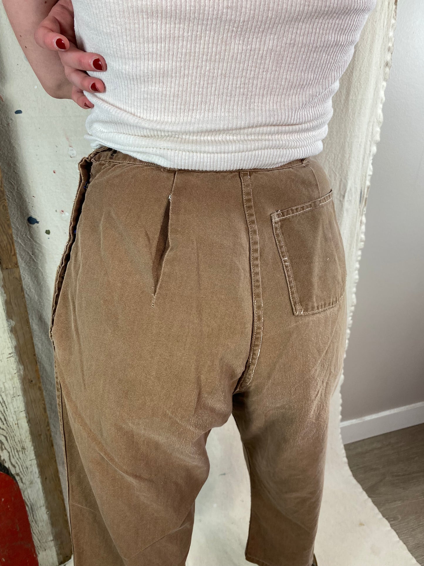 40's/50's Pleated Capris
