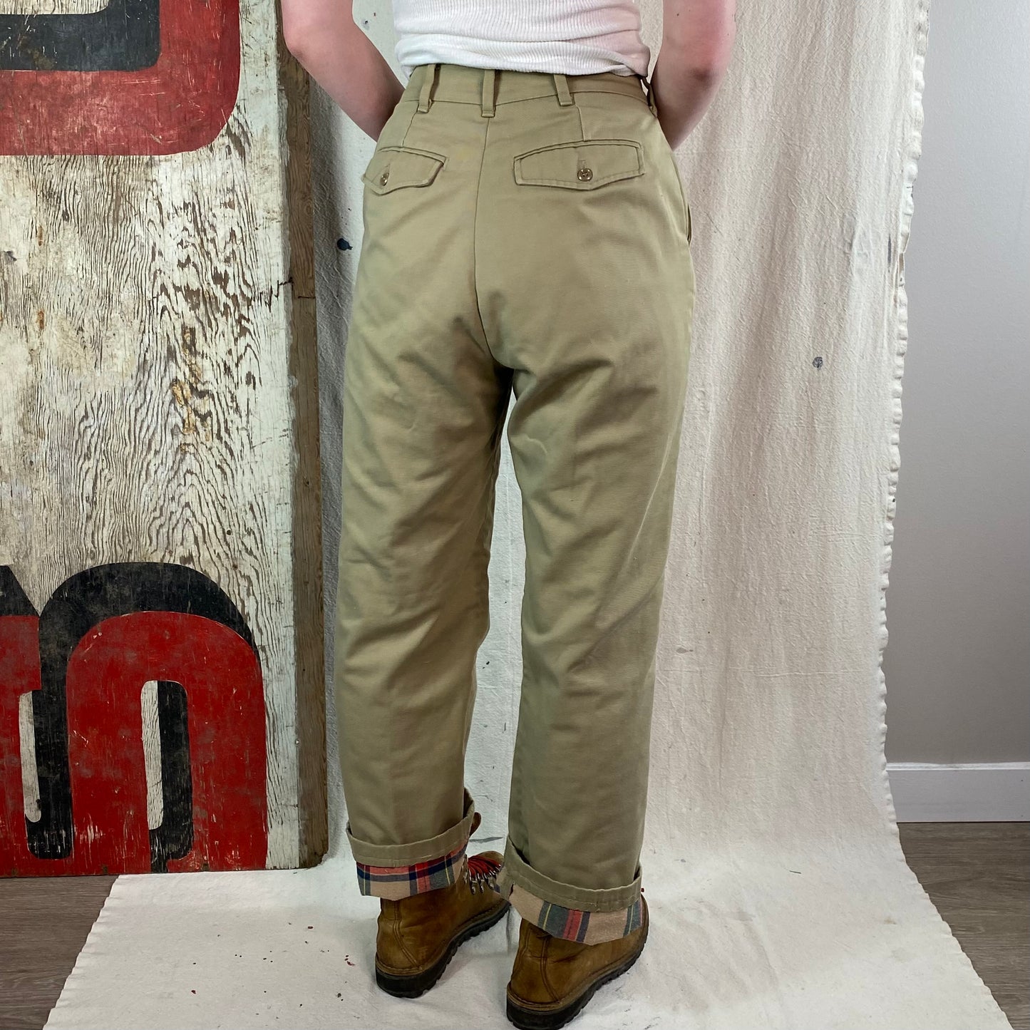 70's Woolrich Flannel Lined Pants