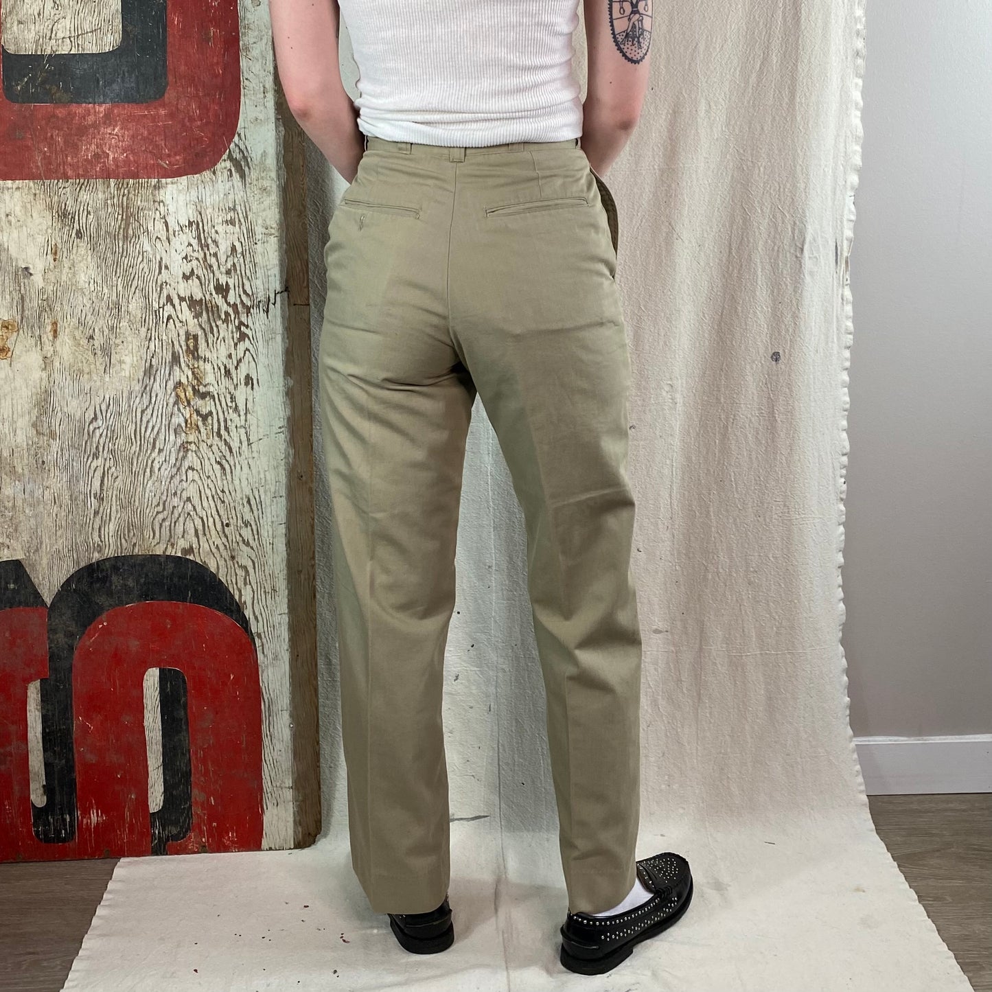 60's Khaki Trouser